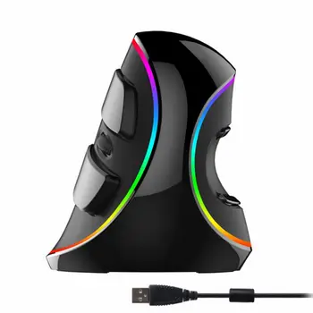 

High-quality New M618plus Wired RGB Vertical Ergonomic Snail Mouse