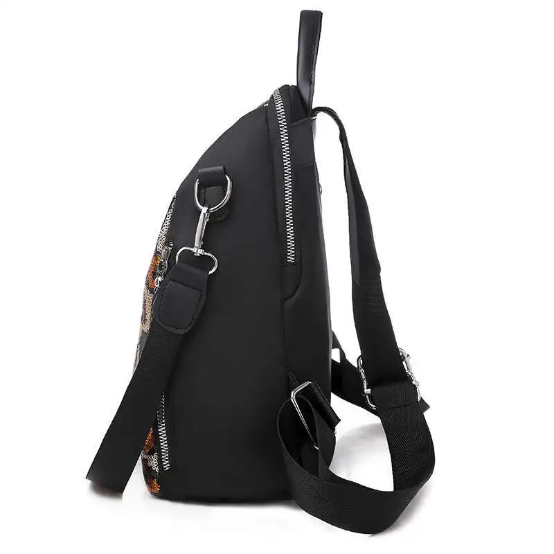 UOSC блесток женские рюкзаки высокого качества Женский рюкзак водонепроницаемый большой емкости женский рюкзак с принтом