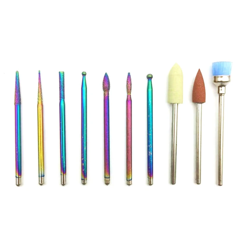 Специальный шлифовальный инструмент для шлифовальной головки инструмент шлифовальный станок для ногтей специальный набор шлифовальных головок из вольфрамовой стали для ногтей