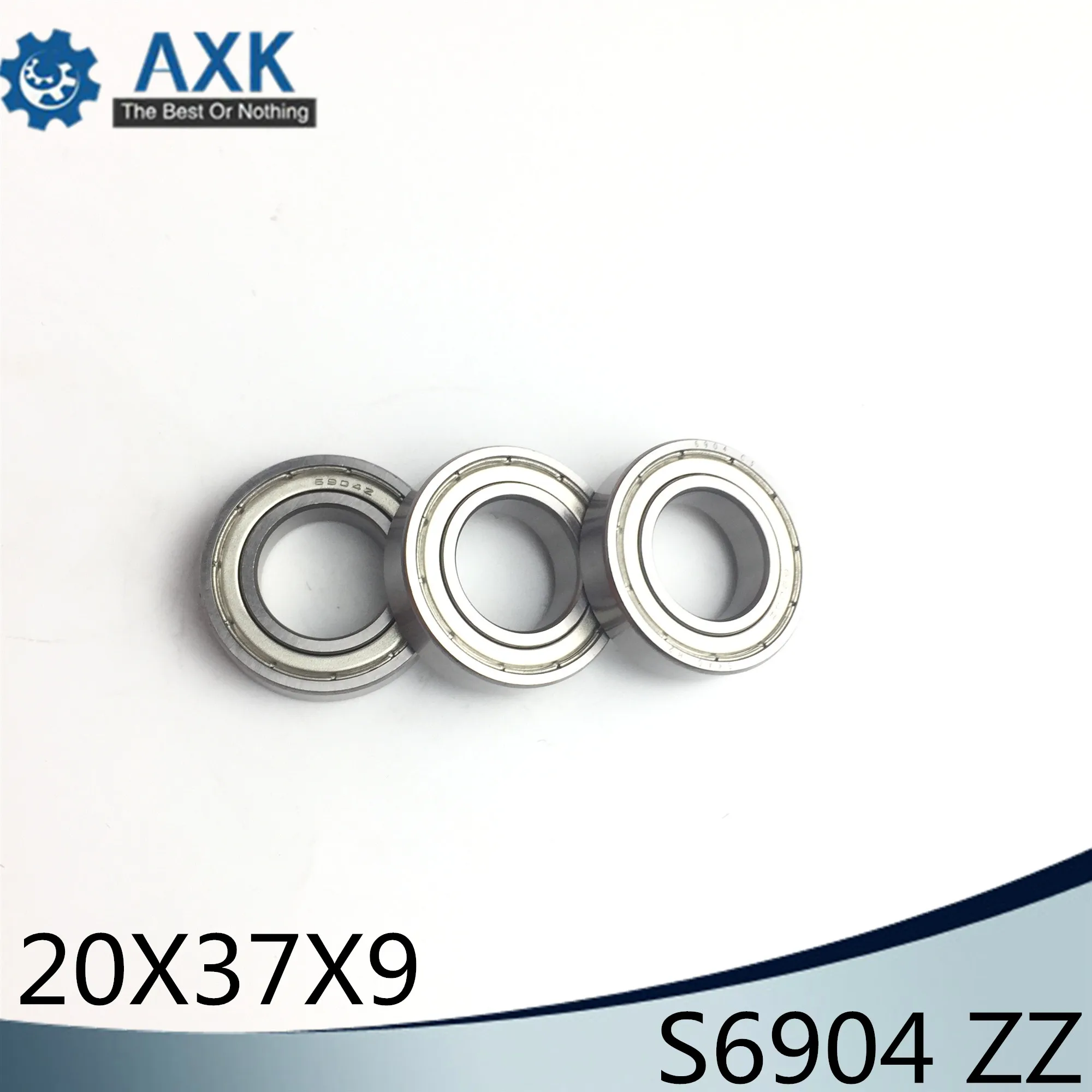 S6904ZZ Bearing 20*37*9 mm ( 10PCS ) ABEC-1 S6904 Z ZZ S 6904 440C Stainless Steel S6904Z Ball Bearings