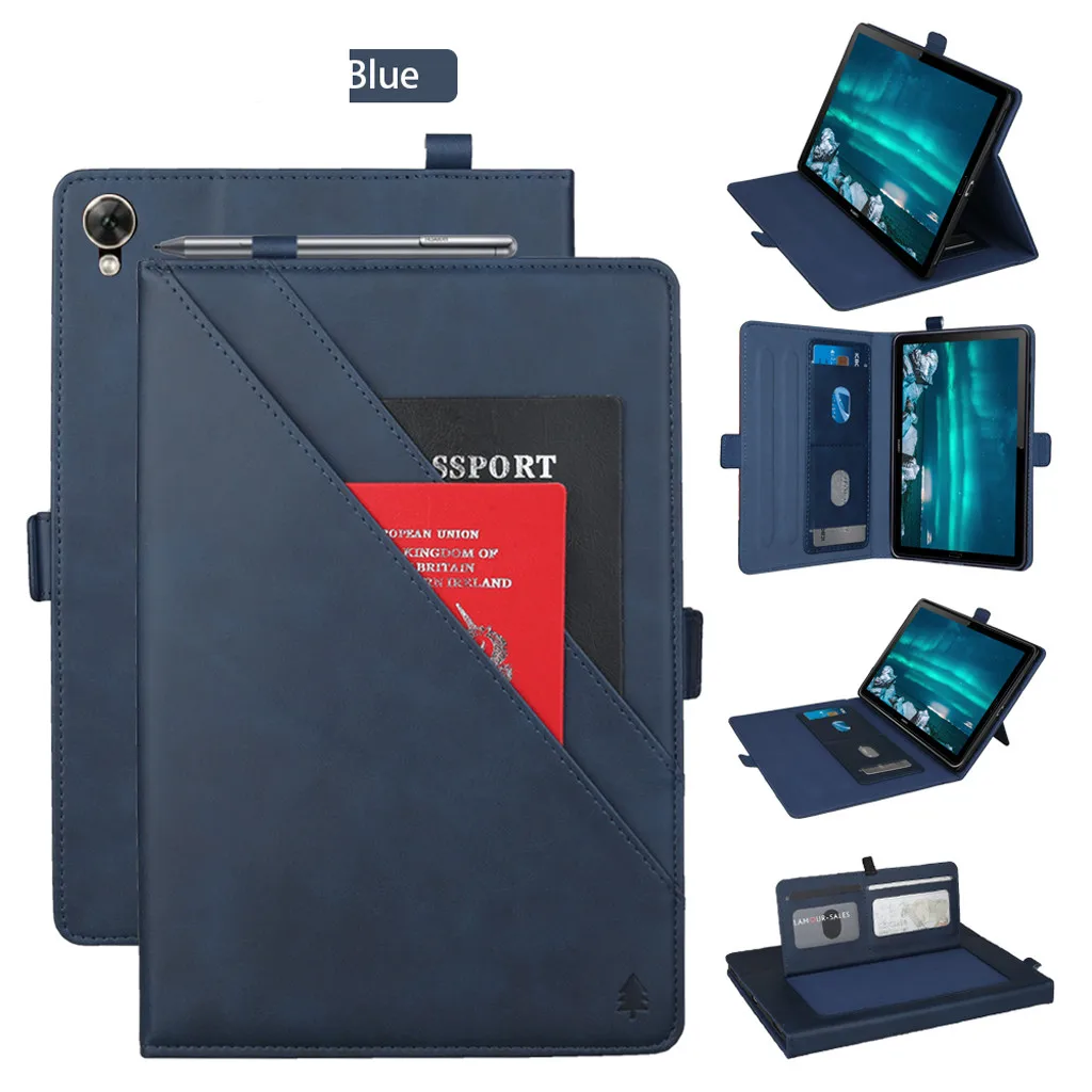 Blue Для Amazon Kindle Fire 7 кожаный магнитный флип-чехол с подставкой, износостойкий, устойчивый к царапинам, простой для Amazon Kindle Fire 7 - Цвет: Blue