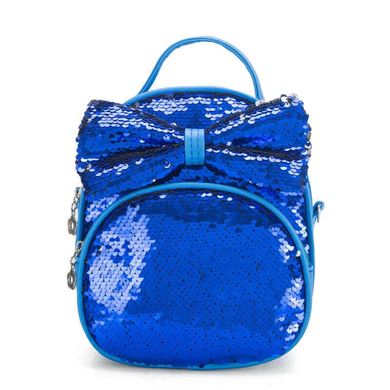 Модный плюшевый рюкзак для маленьких детей, для мальчиков и девочек, Sequines, сумка для школы и детского сада, игрушки, аксессуары, дорожные сумки - Цвет: E