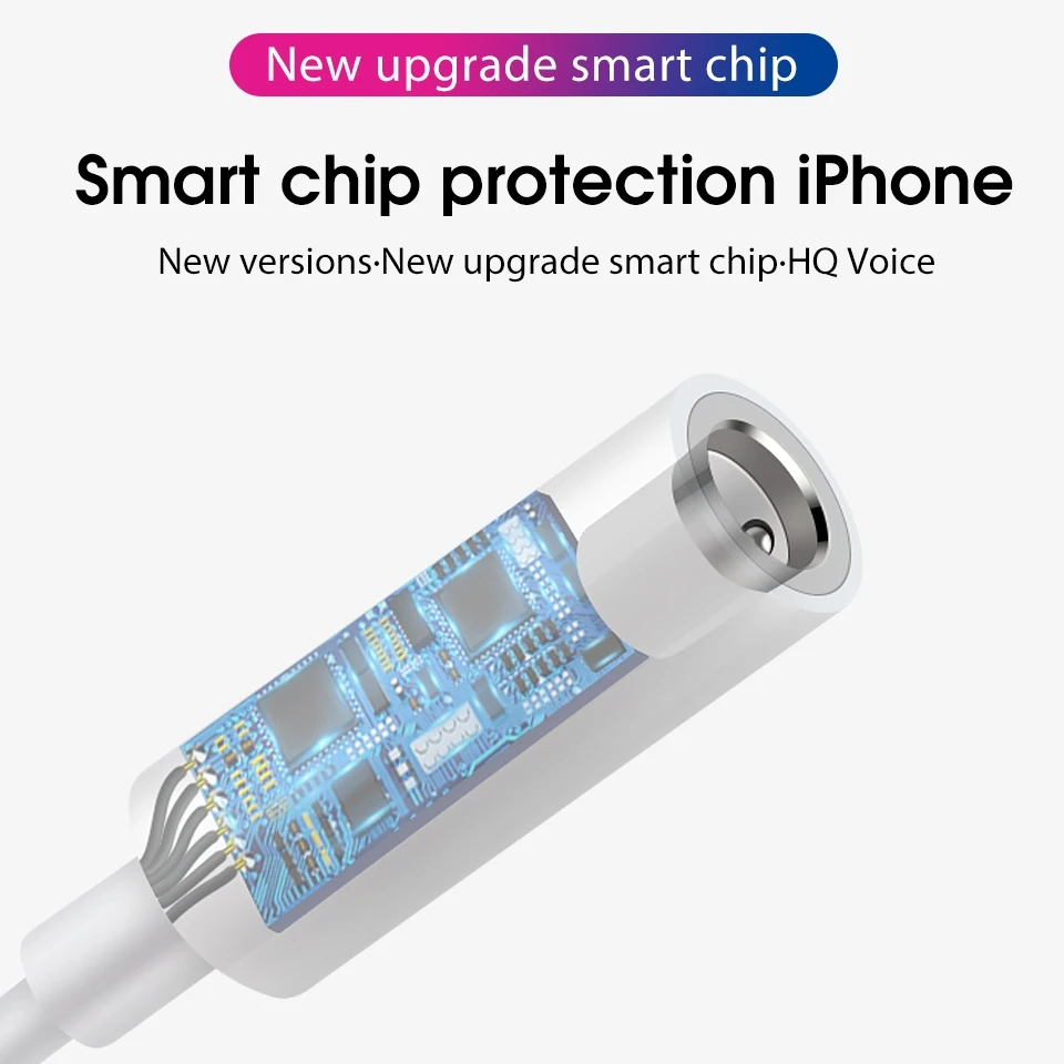 Original MFI certified apple lightning to 3 5mm headphone jack adapter audio converter for iphone xs xr 8 7 6 plus 5 11 ipad pro