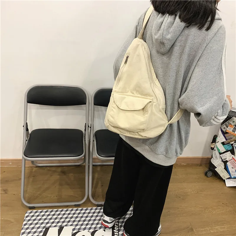 Kawaii Korea Style Canvas Haversack Backpack