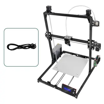 

Plus 3D Printer Kit Large Printing Area Auto Level Double-sided Printing Aluminum Frame DIY Printing Machine
