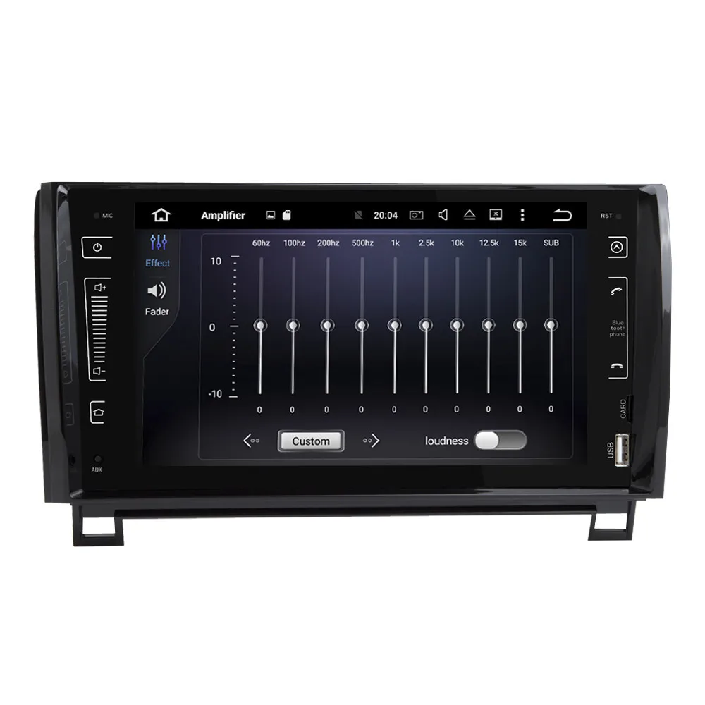 Sale Android 9.0 Car Radio Navigation For Toyota Tundra Sequoia 2007-2013 DVD Player GPS Multimedia WIFI Bluetooth Video Stereo 12