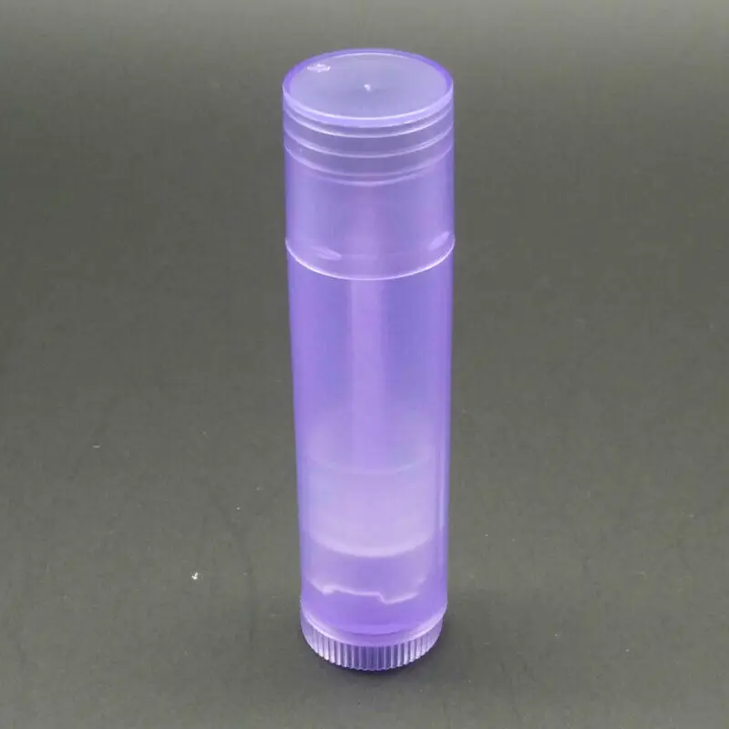 20 шт х 5 мл/5 г Пластиковые футляры для помады DIY контейнеры для гигиенической помады пустой косметический макияж клей палочки - Цвет: Purple