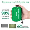 Waterproof Lightweight Thermal Emergency Sleeping Bag Bivy Sack - Survival Blanket Bags Camping, Hiking, Outdoor, Activities 1