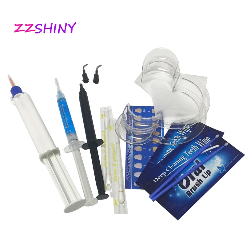 Dental Teeth Whitening Kit 35 Peroxide Professional Bleach System Dual