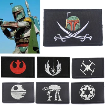 

Star Wars The Mandalorian Boba Fett Armband BadgeCosplay Props Unisex Costume Tactical Patch The Rise of Skywalker
