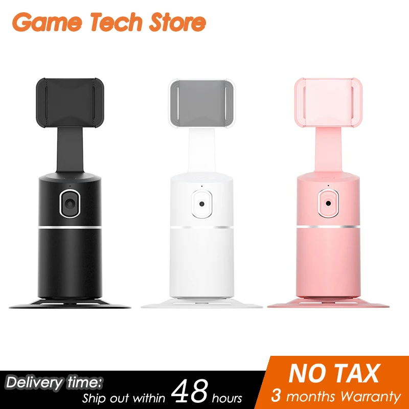360 Rotation Live Smart AI Follow-Up Photo Vlog Video Recorder Auto Face Tracking Gimbal Stabilizer Phone Tripod Accessories - ANKUX Tech Co., Ltd