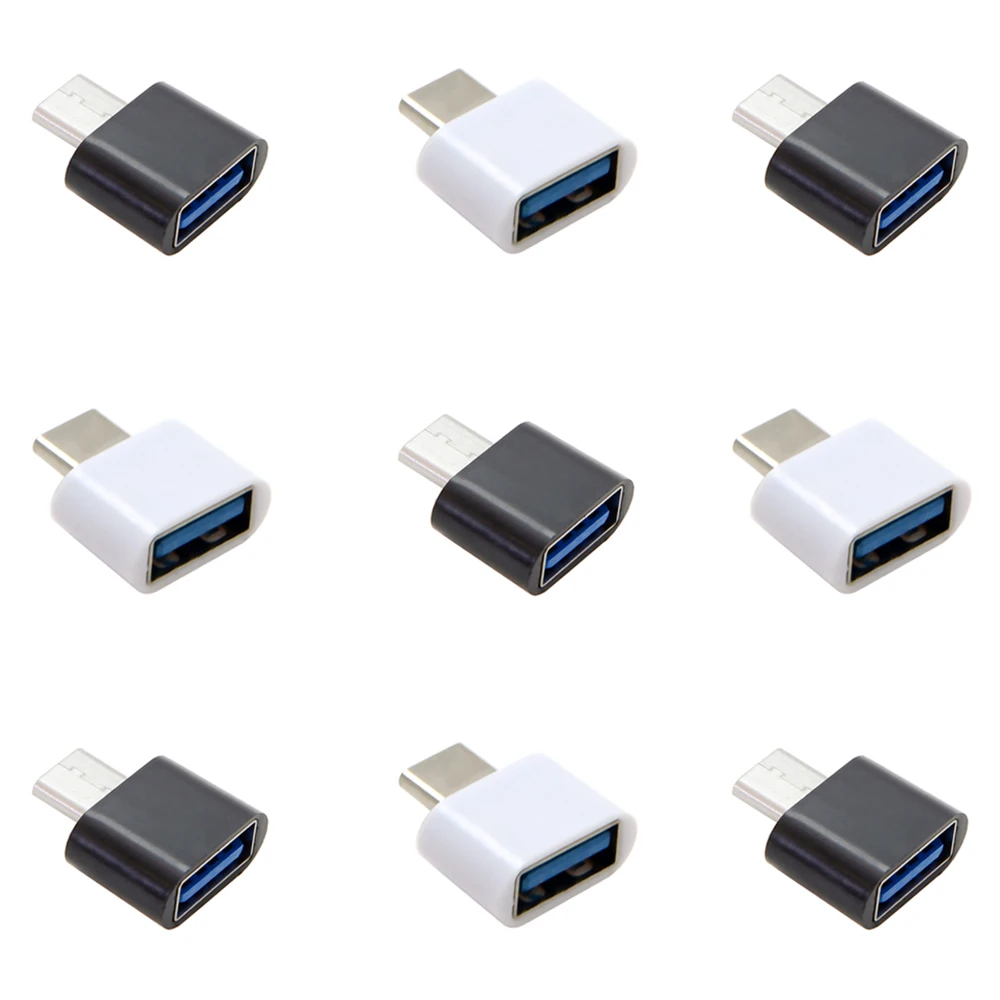 USB type c otg адаптер малого размера для Xiaomi Mi5 Mi6 Huawei Samsung мышь клавиатура
