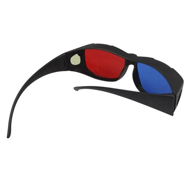 Occhiali 3D Anaglifi Rosso-Ciano - Per Film E Giochi 3D - Foto 10