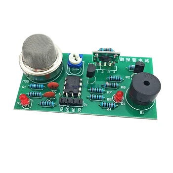 

A7-- DIY Kit MQ-2 Smoke Sensor Detector Natural Gas Alarm Electronic Components Suite