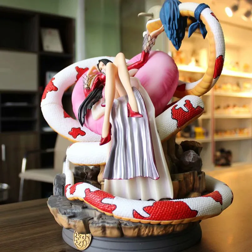 35 см японского аниме одна деталь фигурка one piece GK Боа Хэнкок ПВХ фигурка игрушки Боа Хэнкок девять украшение в виде змей модель игрушки