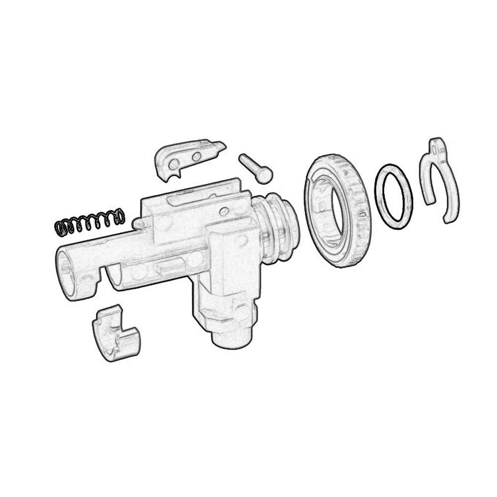 Тактильные вентиляторы M4 AEG пластиковая камера M16 серии винтовка Для Marui Dboys JG и
