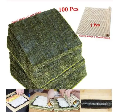 50-100 шт., сушеные водоросли для суши-0