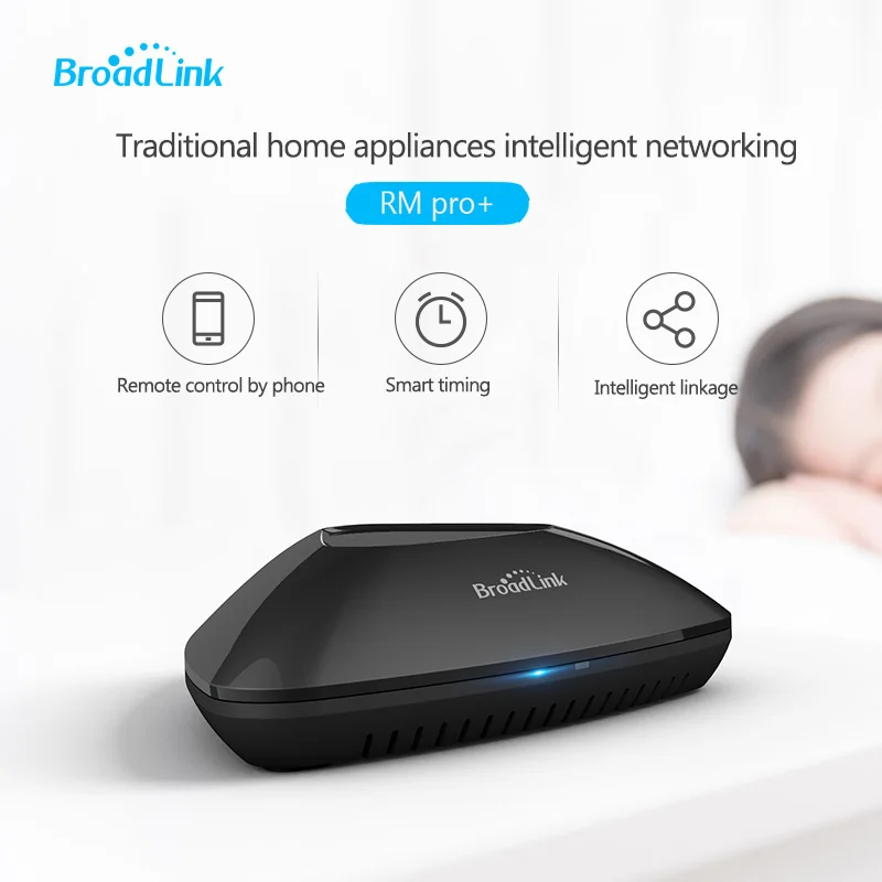 Broadlink RM Pro+ RM33/RM4C Мини WiFi+ IR+ RF Универсальный Интеллектуальный пульт дистанционного управления Лер Голосовое управление работает с Alexa Google Home