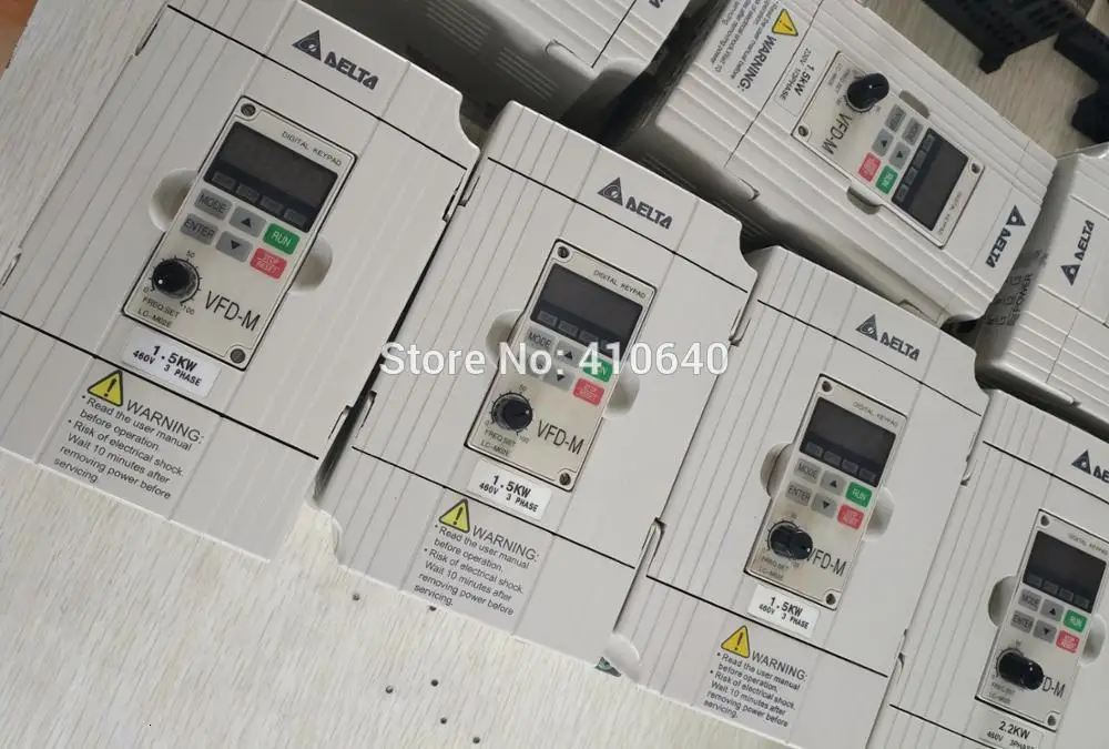 Дельта-инвертор 1,5 кВт VFD015M43B 3 фазы 380 В до 460 Номинальная Currrent 4 Новый 1500 Вт продукты с бесплатной доставкой