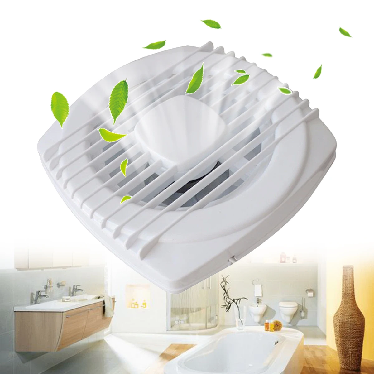 무소음 환기 강한 배기 추출기 선풍기, 창문 벽 욕실 변기 주방 마운트, 110mm, 150mm, 180mm, 220V, 4 인치, 6 인치, 7 인치