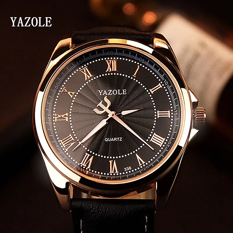 

YAZOLE 2019 Men Business Quartz Watch Top Brand Luxury Famous Wristwatch Male Clock Wrist Watch Quartz-Watch Relogio Masculino