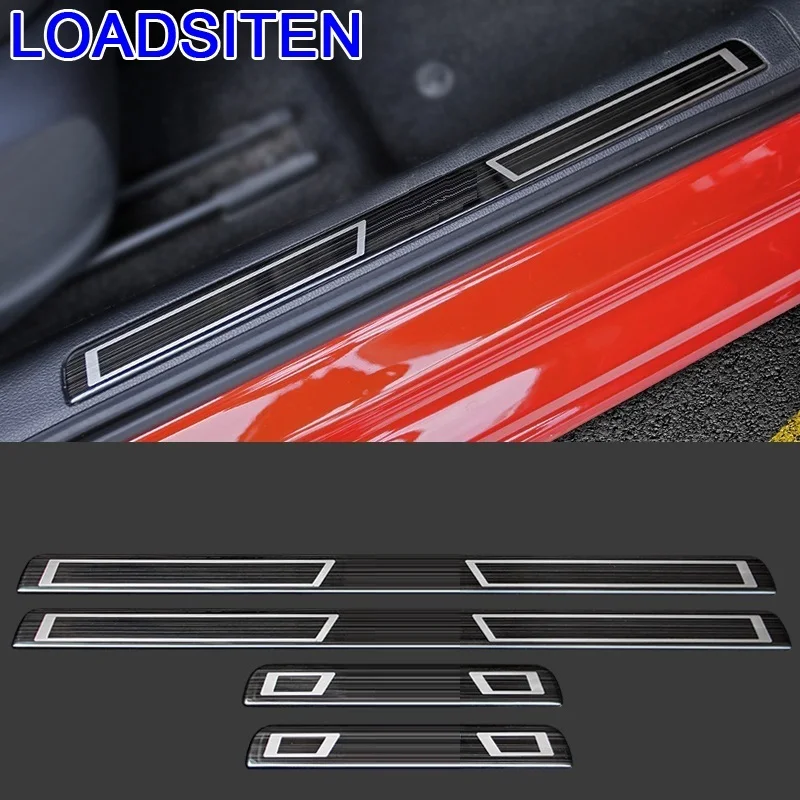 

Auto Modified Chromium Rear Panels Foot Pedal Exterior Accessories Car Styling Trim Parts 14 15 16 17 18 FOR Volkswagen Golf 7