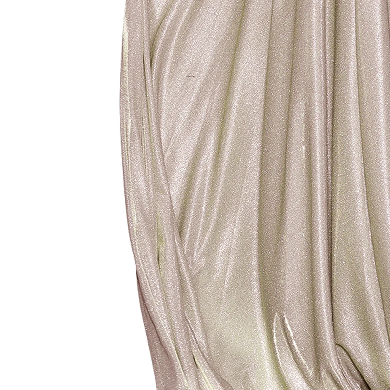 VKbridal, блестящие вечерние платья Русалка, длинные, с глубоким v-образным вырезом, с высоким разрезом, вечерние платья для выпускного вечера, блестящая женская официальная одежда, Новинка - Цвет: Champagne