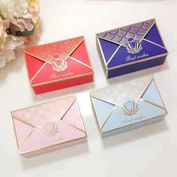 

marriage and joyful box web celebrity INS personality wedding table sugar european-style envelope box of direct selling