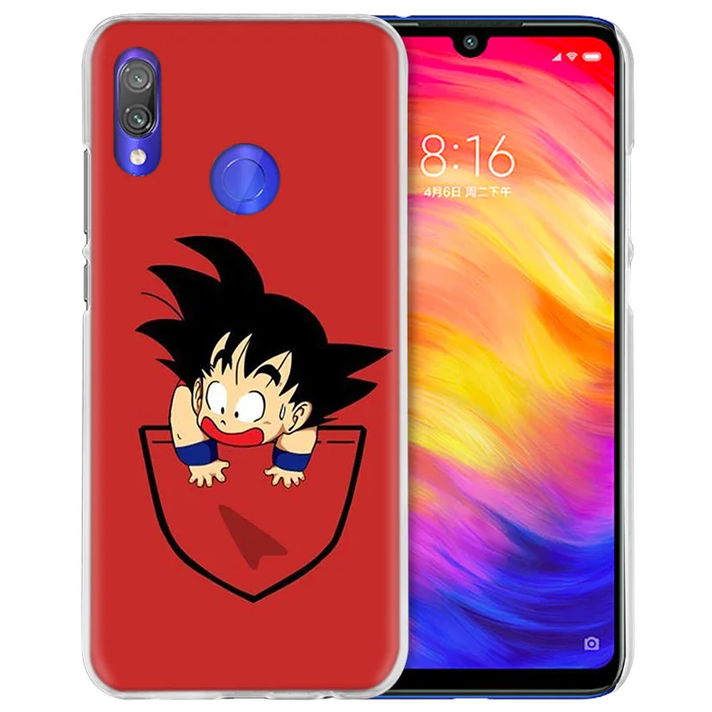 Чехол для Xiaomi Redmi Note 7 7A фотоаппаратов моментальной печати 7S 6 6A 5 Y3 K20 mi 8 до 9 лет CC9 CC9E A1 A2 A3 играть F1 Lite Pro Plus Dragon Ball Z Goku DragonBa