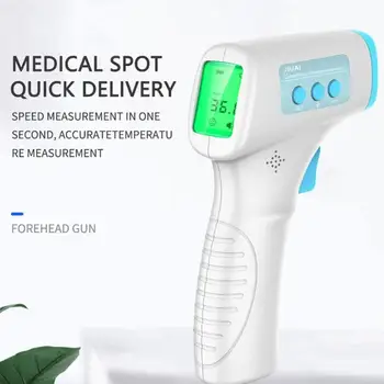 

Non Contact Body Infrared Thermometer Household Digital Forehead Fast Temperature Measurement Tool Power Saving Easy to Use