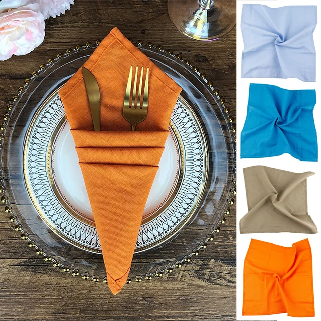 Cotton Table Napkins Cloth Napkins Hotel Serving Cloth Napkins Soft Fabric Dinner  Napkins For Wedding Birthday Party Decoration - Table Napkin - AliExpress