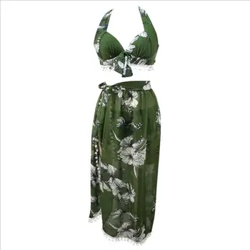 

Women Printed Push Up Bikini Set Swimwear Biquinis Swimming Beachwear Swimsuit Summer Sexy Biquinis Female Underwire Swim Suits