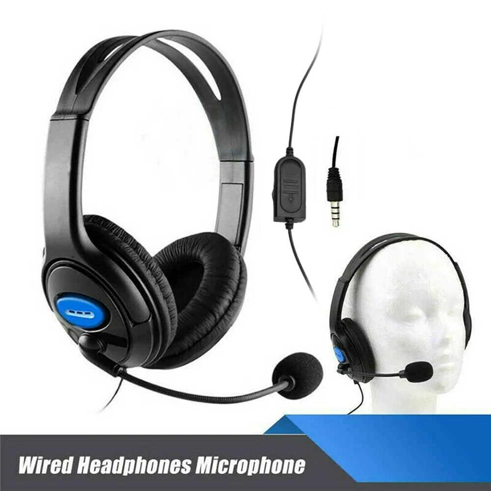 Wired Gaming Headsets With Mic Noise Isolating Headphones 40mm Driver