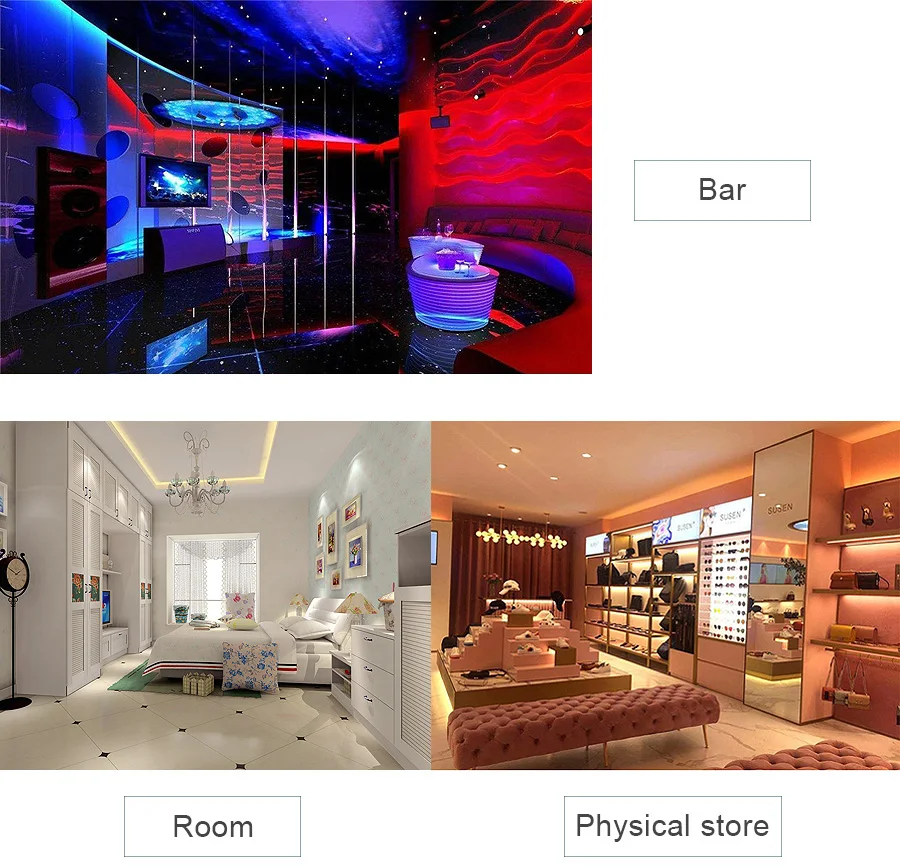 RGB LED Strip Light SMD2835 5050 5M 10M Waterproof RGB Tape DC12V Ribbon diode led Strip Lamp with IR Remote Controller +Adapter (5)