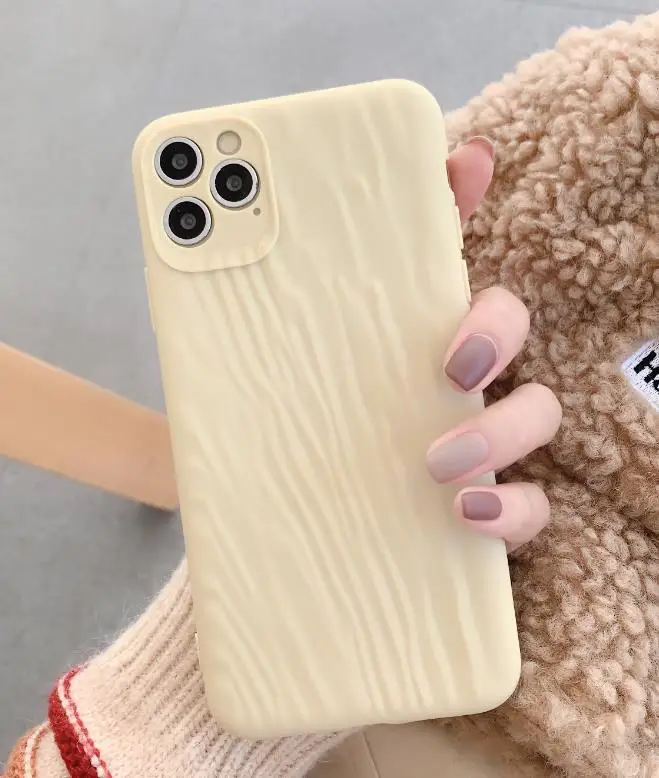 Бежевый Ультра тонкий мягкий чехол для iPhone 11 Pro X Xr Xs Max матовый пластиковый Модный чехол для iPhone 6 6S 7 8 Plus iPhone11 - Цвет: Бежевый