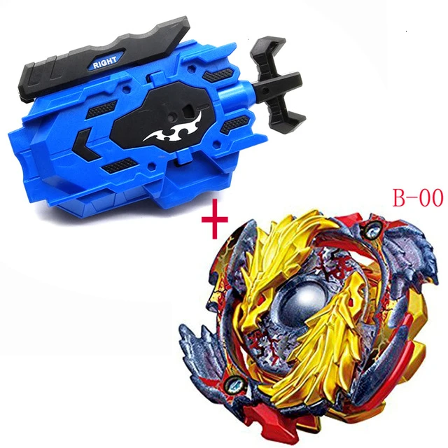 Beyblade B-145 стартер шоковой заморозки оживить Феникс. Десять fr b1149 128 122 129 beyblade toupie пусковой установкой, Божественный волчок бейблэйд игрушка - Цвет: B00