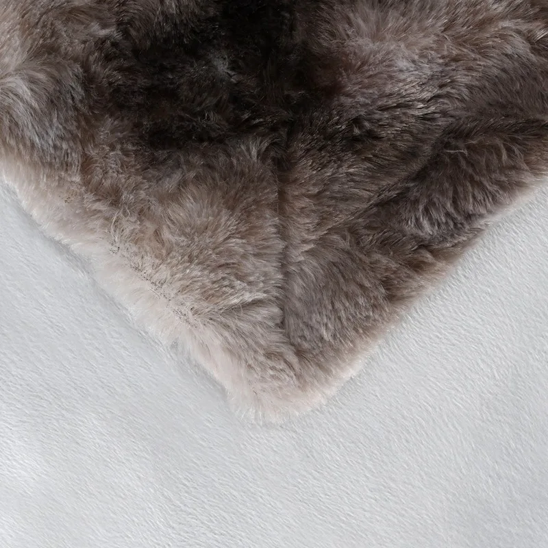 Одеяло мягкое плюшевое покрывало одеяла из искусственного меха портативное бархатное одеяло для дома Автомобильная офисное кресло самолет Кемпинг черный кофе серый