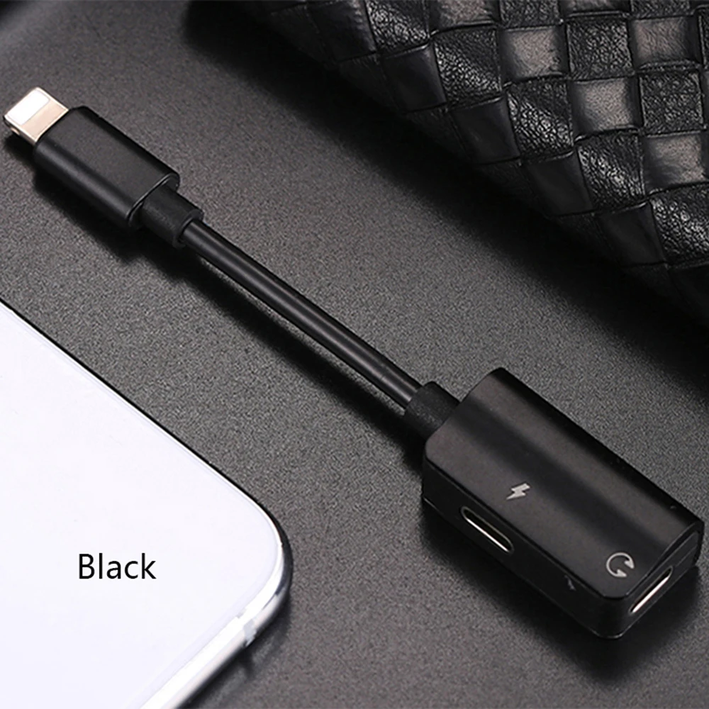 4в1 для Lightning to Dual для Lightning аудио адаптер освещения Aux и разветвитель заряда конвертер адаптер для iphone 6/7/8 X