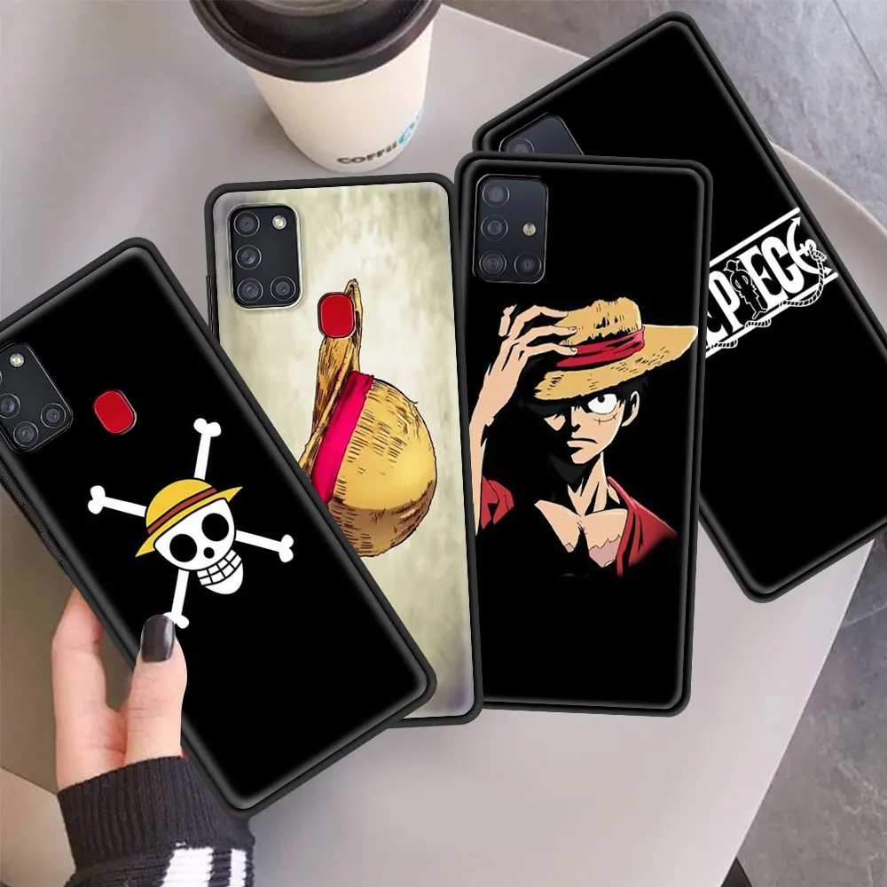 Чехол для Samsung Galaxy A51 A71 A12 A21s A32 A52 A31 A72 A41 A22 чехол телефона A13 A02s A11 мягкий из аниме One