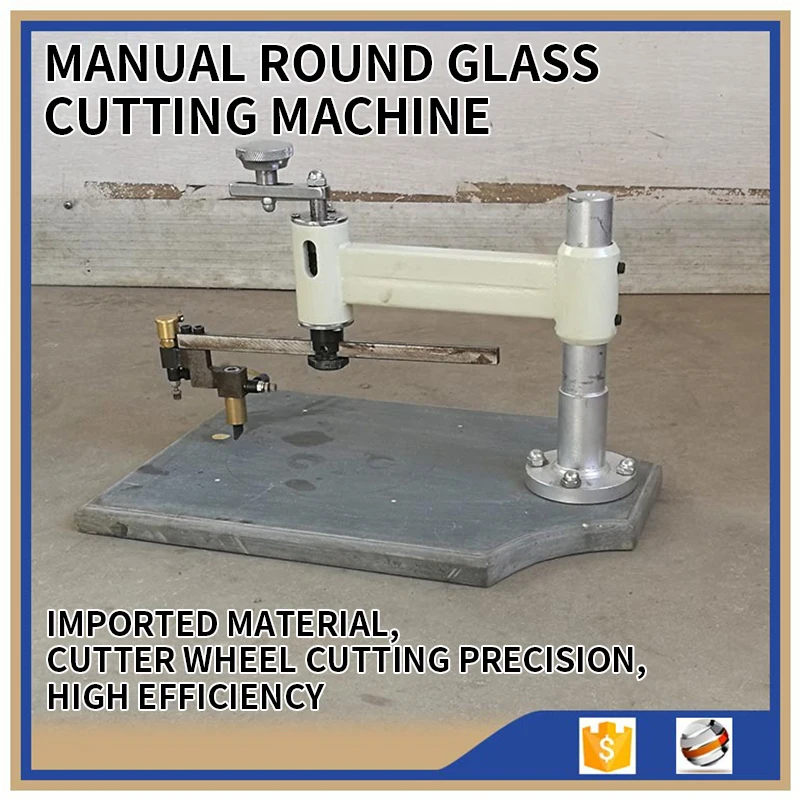 

Новый стеклянный круговой станок для резки, ручная резка стеклянных линз, регулируемый размер, маленький размер, многофункциональная круговая резка