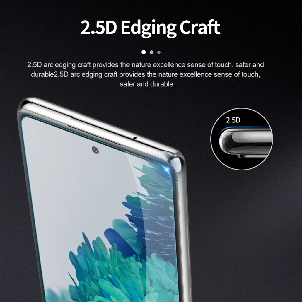Film verre trempé compatible Samsung Galaxy S20 FE - Protection d