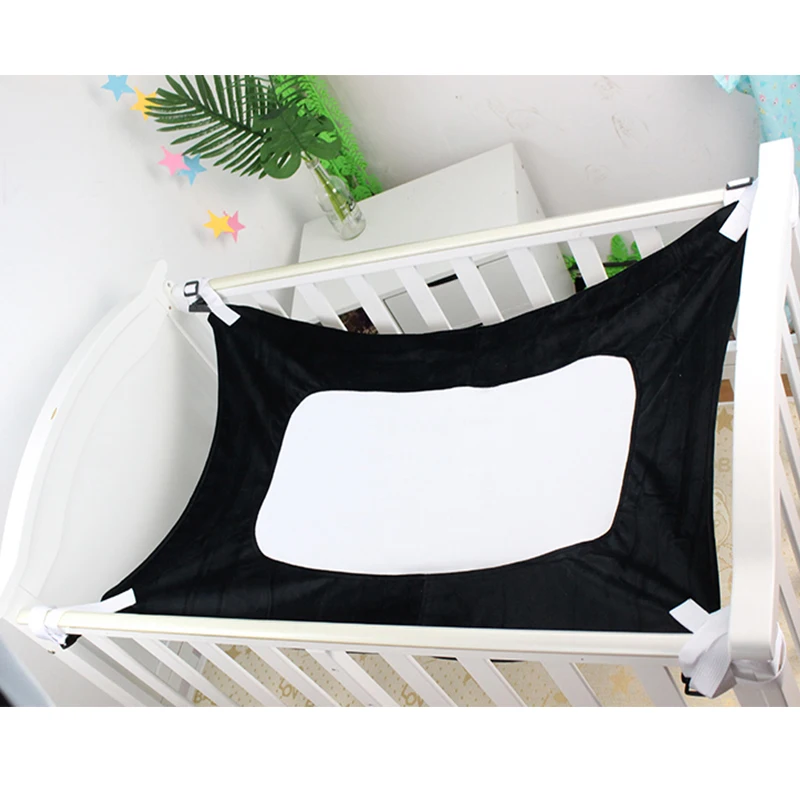 Infant Cot Baby Hammock Kid Sleeping Bed Safe Detachable Portable Travel Baby Cot Swing Elastic Crib Hammock Adjustable Net