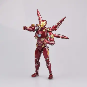 

Marvel Avengers endgame Ironman MK50 Nano Weapon Set VOL.2 Joints Moveable Action Figures Toys for Children Christmas Gift