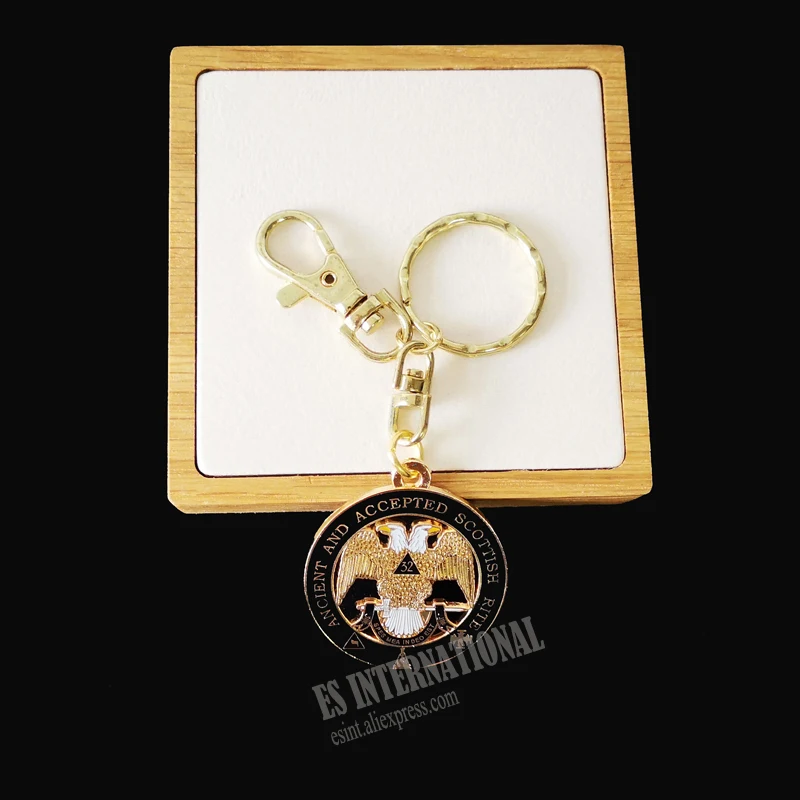 Брелок для ключей Masonic Black Eagle Badge масон вольный каменщик MK06 изысканные аксессуары