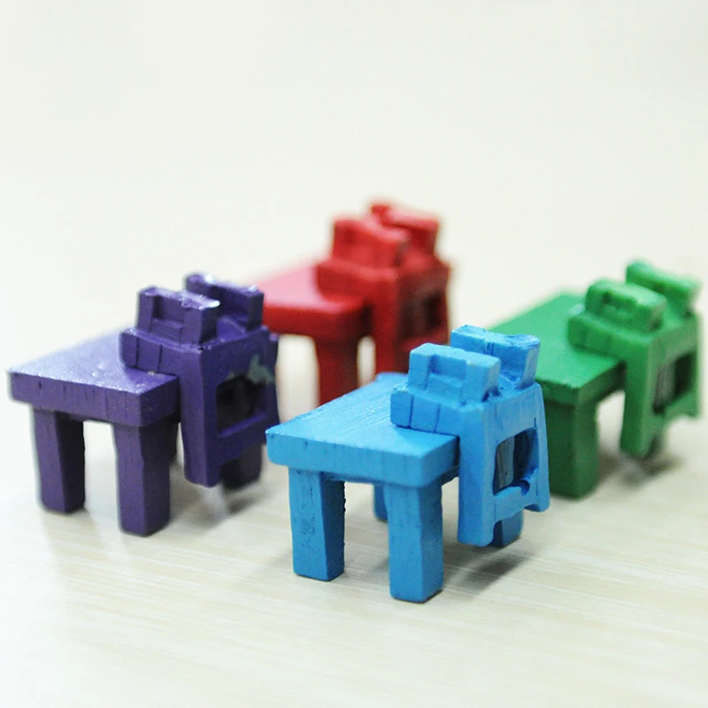  Hot-Assembling Small Ornaments Toy Table Chair