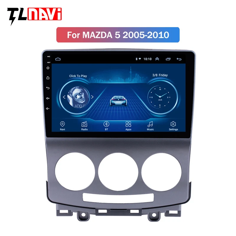 Best GPS Head Unit Android 8.1 9 inch Car Radio For 2005-2010 Old Mazda 5 Multimedia Player Support Wifi OBD2 DAB+ Camera 0 Best GPS Head Unit Android 8.1 9 inch Car Radio For 2005-2010 Old Mazda 5 Multimedia Player Support Wifi OBD2 DAB+ Camera 0