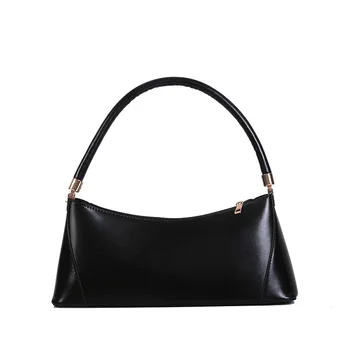 

Solid Color high quality PU Leather Handbags For Women 2020 Shoulder Female Small Elegant Totes Lady Handbag Luxury girlHand Bag