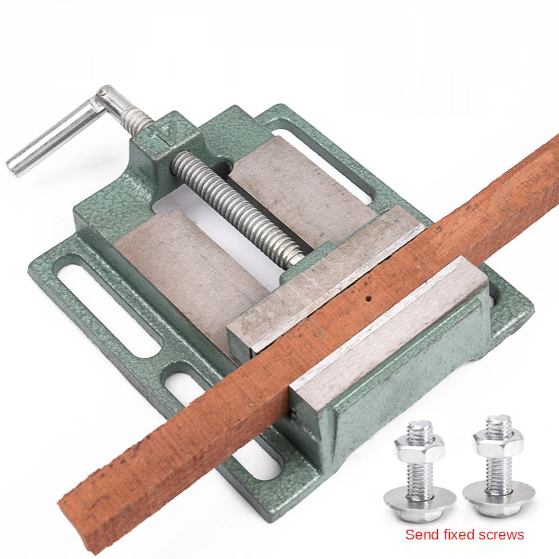 

4 дюйма простой в европейском и американском стиле фрезерный станок с ЧПУ с плоским плоскогубцы для носоупоров сверлильный станок приспособление тиски для деревообработки