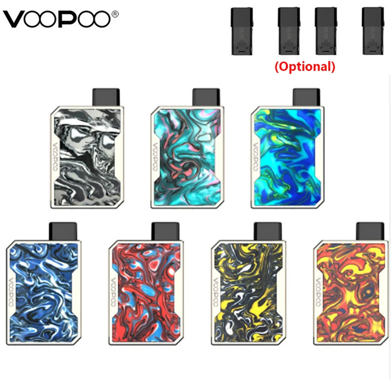 Оригинальный комплект электронной сигареты VOOPOO DRAG Nano Pod система аккумулятор 750