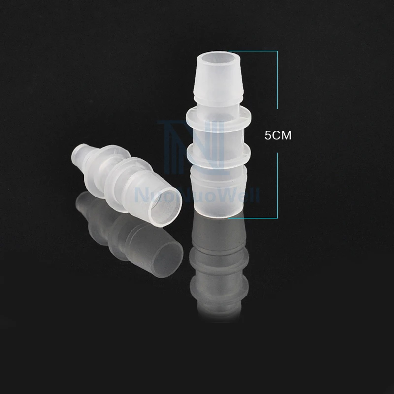 Aquarium Soft Tube Adaptor Inner Diameter 4/8/12/16/mm Pipe Straight Reduce Connector Translucent Pipe Joints
